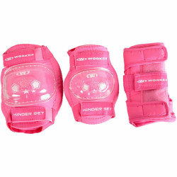 Protector Worker Kinder Set 6 részes S rózsaszín Sportszer INSPL