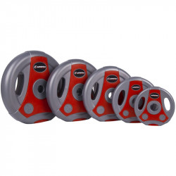 Súlytárcsa Ergo 1,25 kg szürke-piros