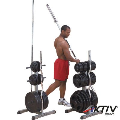 Súlyzó és rúd állvány Olympic 2in1 Body- Solid GOWT