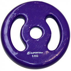 Súlyzótárcsa Ergo vinyl 5 kg Fitness INSPL