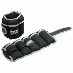 Bokasúly 2x1,15 kg fekete Body Sculpture Fitness Body Sculpture