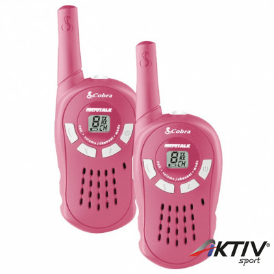 Walkie Talkie  Cobra MT 117 rózsaszín