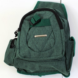 Testtáska csatos zöld Sportszer