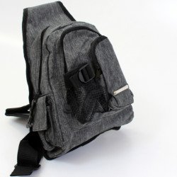 Testtáska hálós szürke Sportszer