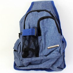 Testtáska hálós kék Sportszer