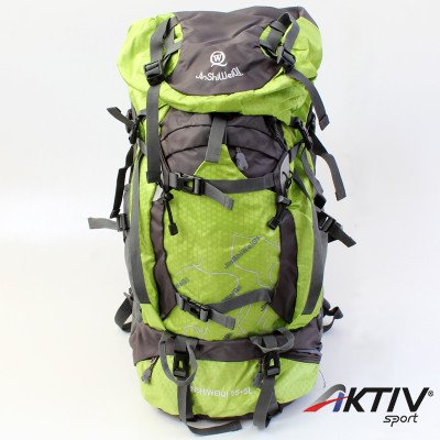 Túra-hátizsák 60l-es zöld