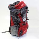 Túra-hátizsák 55l-es piros