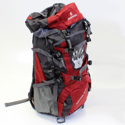 Túra-hátizsák 55l-es piros