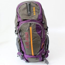 Túra-hátizsák 50l-es lila Sportszer