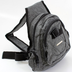 Testtáska csatos szürke Sportszer