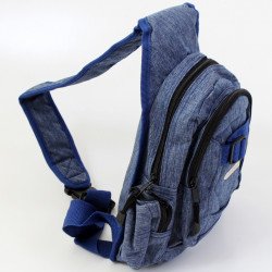 Testtáska csatos kék Sportszer