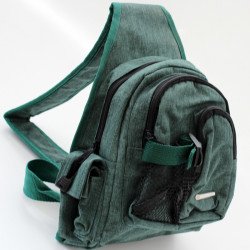 Testtáska hálós zöld Sportszer