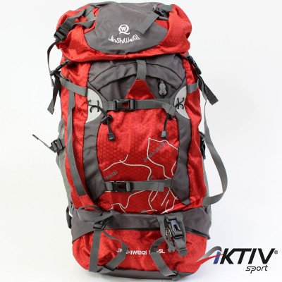 Túra-hátizsák 60l-es piros