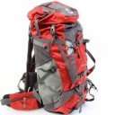 Túra-hátizsák 60l-es piros