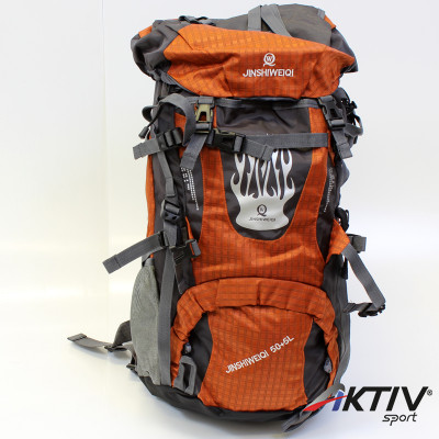 Túra-hátizsák 55l-es narancssárga