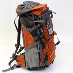 Túra-hátizsák 55l-es narancssárga