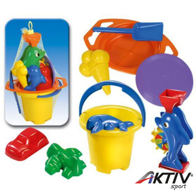 Mega homokozó 9 db-os