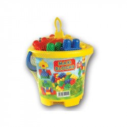 Maxi blocks vödrös építőjáték Játék