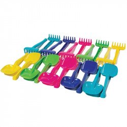 Lapát és gereblye vegyesen Játék