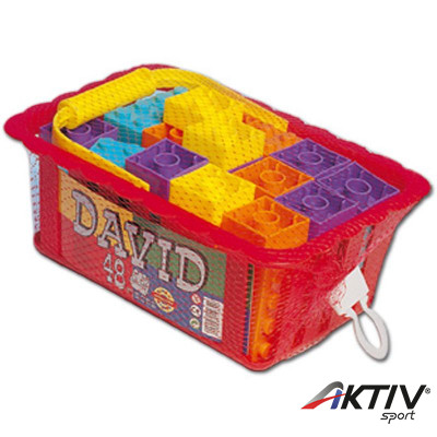 Kosaras építőkockák 48 db-os