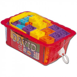 Kosaras építőkockák 48 db-os Játék