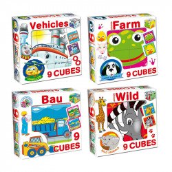 Kis mesekocka mix 9 db-os Készségfejlesztő játékok