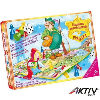 Két mesés játék: Piroska