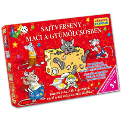 Játszva tanulni: Sajtverseny Szórakoztató játékok Dohány Toys