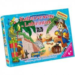 Játszva tanulni: Kalózverseny Szórakoztató játékok Dohány Toys