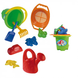 Homokozó és locsoló