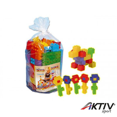 Dupla építőkockák 70 db-os