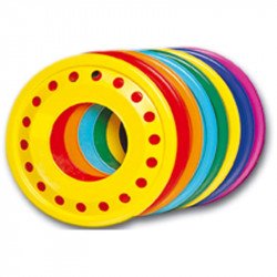 Frizbi 28,5 cm lyukas Sportszer Dohány Toys