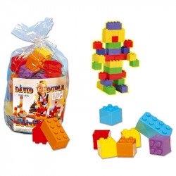 Dávid dupla építő 30 db-os Játék