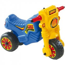 Cross motor 1 kék Lábbal hajtható járművek Dohány Toys