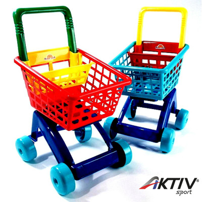 Bevásárló kocsi zöld