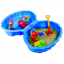 Kagyló formájú homokozó és medence Játék