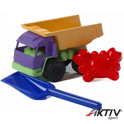 Homokozós dömper 18 cm