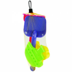 Lapát gereblyével és formával