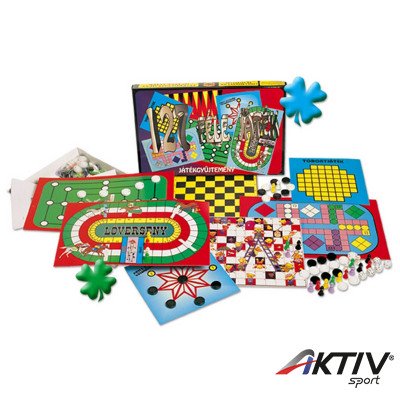 Játékgyűjtemény 127 féle társasjáték