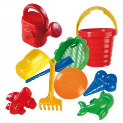 Nagy hullámos homokozó 10 db Játék