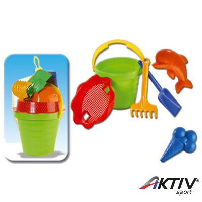 Nagy hullámos homokozó 6 db-os