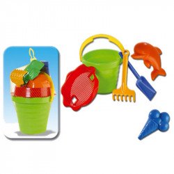 Nagy hullámos homokozó 6 db-os Játék