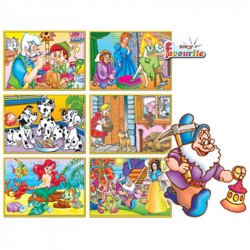 Mini mesekocka mix 6 db-os Készségfejlesztő játékok