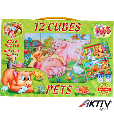 Mesekocka 12 db Pets