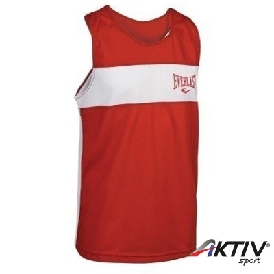 Csíkos verseny trikó Everlast piros