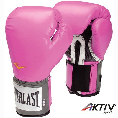 Edzőkesztyű Everlast Pro Style rózsaszín
