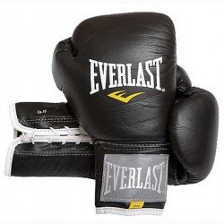 Bőr Everlast Pro Fighter fűzős kesztyű 8 oz Sportszer Everlast