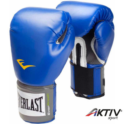 Edzőkesztyű Everlast Pro Style I kék