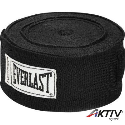 Rugalmas bandázs Everlast 4,5 m fekete