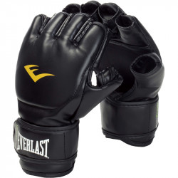 Grappling kesztyű Everlast műbőr fekete Sportszer Everlast